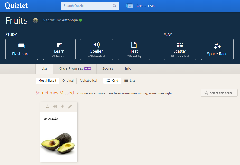 quizlet từ vựng tiếng anh - reference image