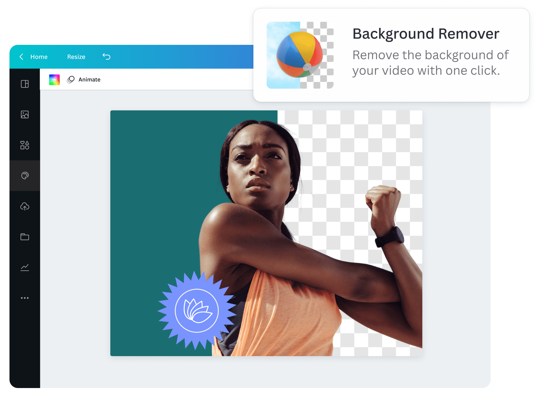 tách nền canva - reference image