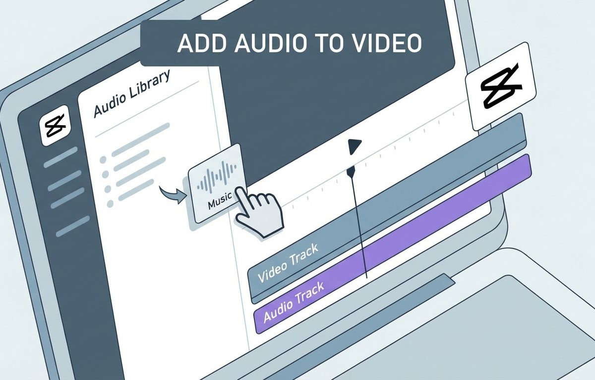 cách chèn âm thanh vào video capcut - illustration 3