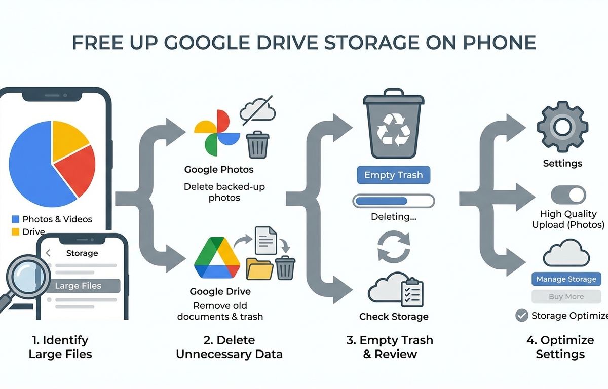 cách giải phóng dung lượng google drive trên điện thoại - illustration 2