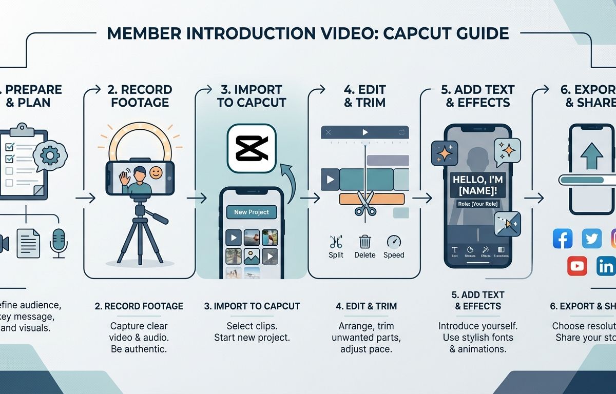 cách làm video giới thiệu thành viên trên capcut - illustration 2
