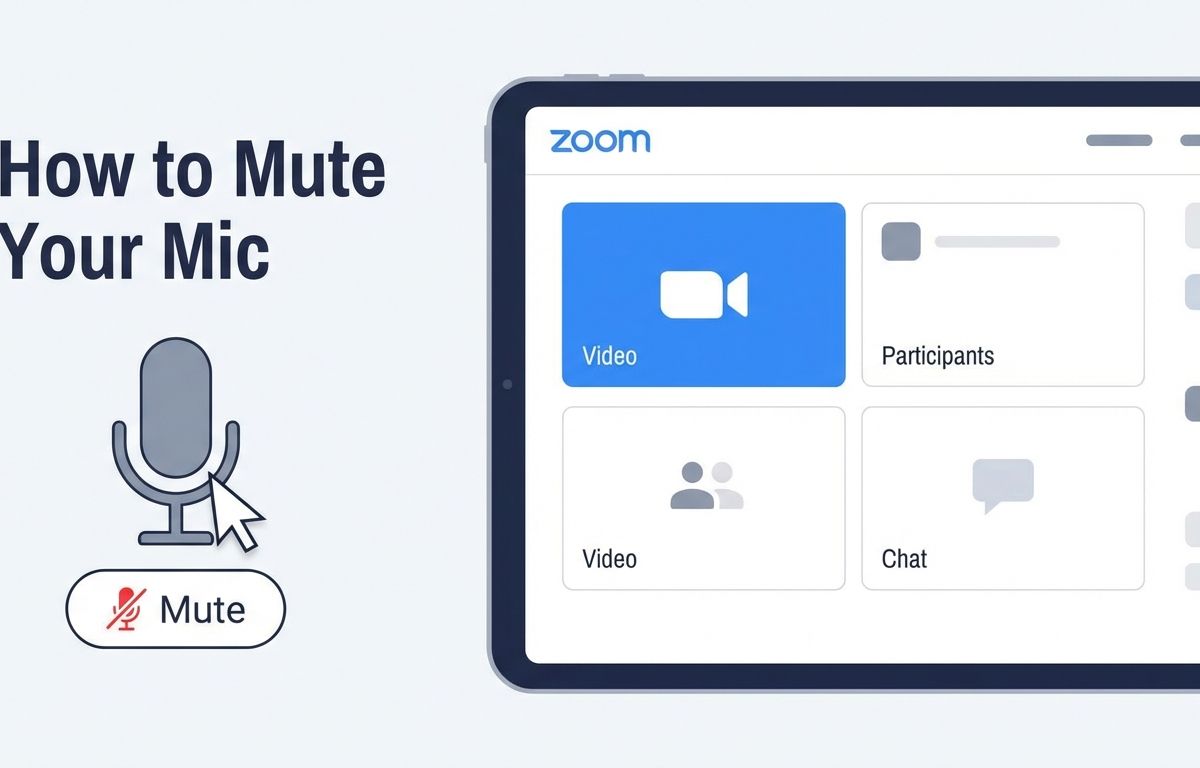cách tắt mic trên zoom - illustration 3