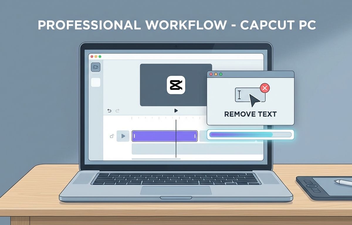 xóa chữ trên video bằng capcut pc - illustration 3