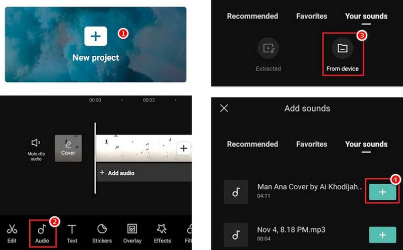 chuyển nhạc youtube sang capcut mp3 - reference image