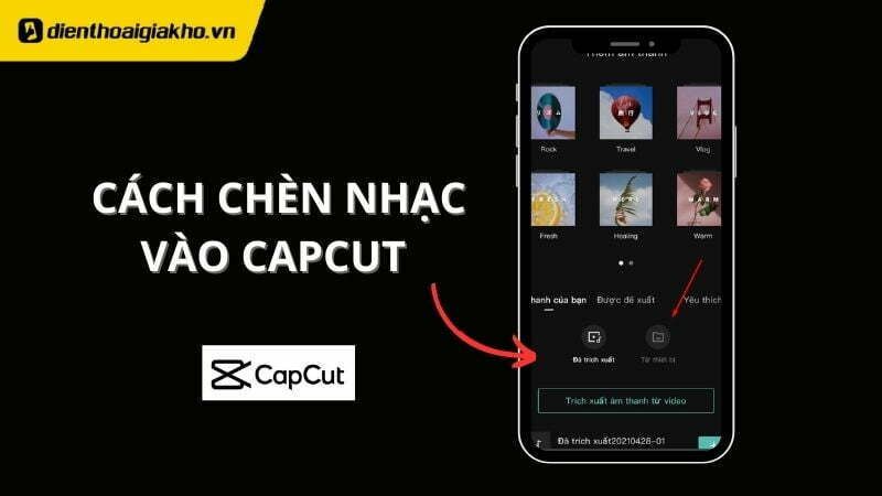 cách chèn âm thanh vào video capcut - reference image