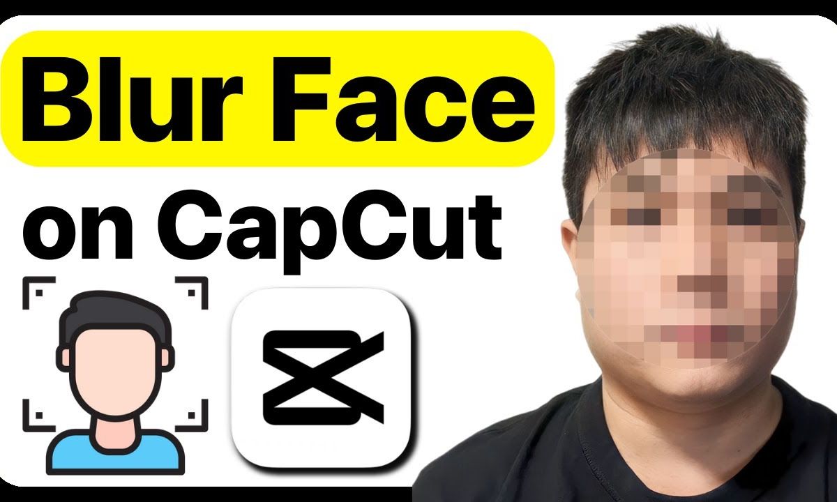 cách làm mờ mặt trên capcut - reference image