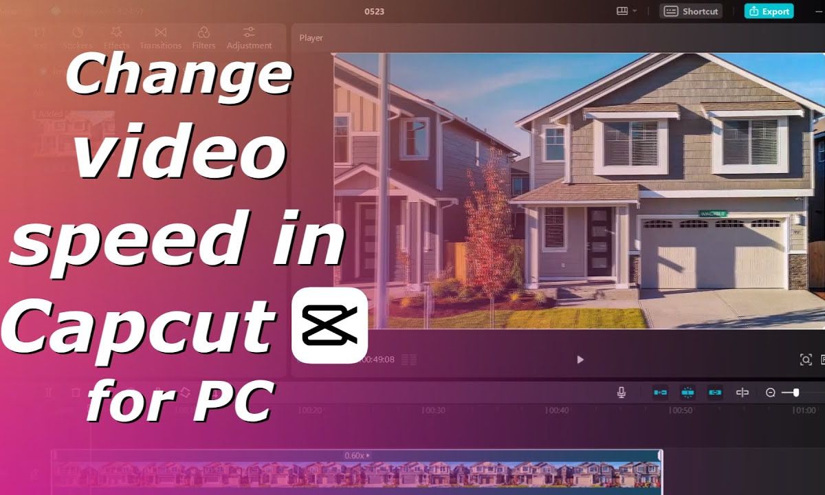 cách chỉnh tốc độ video trên capcut máy tính - reference image