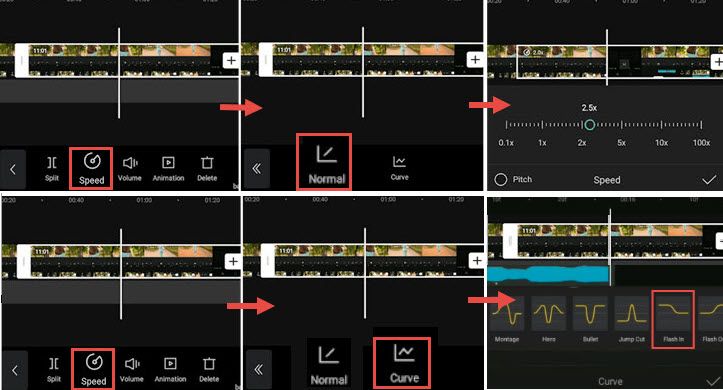 cách chỉnh tốc độ video trên capcut máy tính - reference image