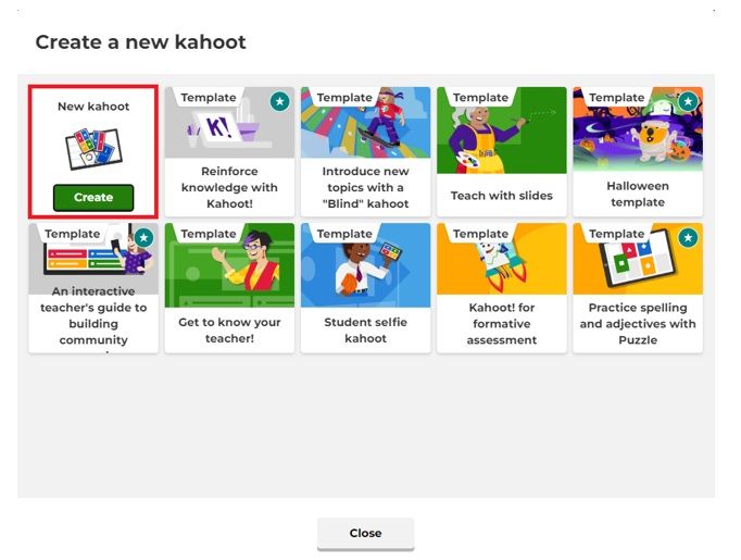 cách tạo trò chơi trên kahoot - reference image