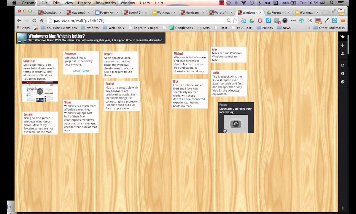 cách tạo padlet cho học sinh nộp bài - reference image