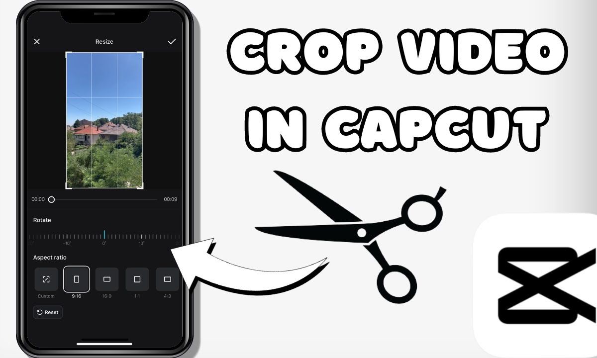 cách cắt khung video trên capcut - reference image