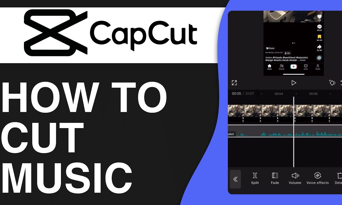 cách cắt nhạc trên capcut - reference image