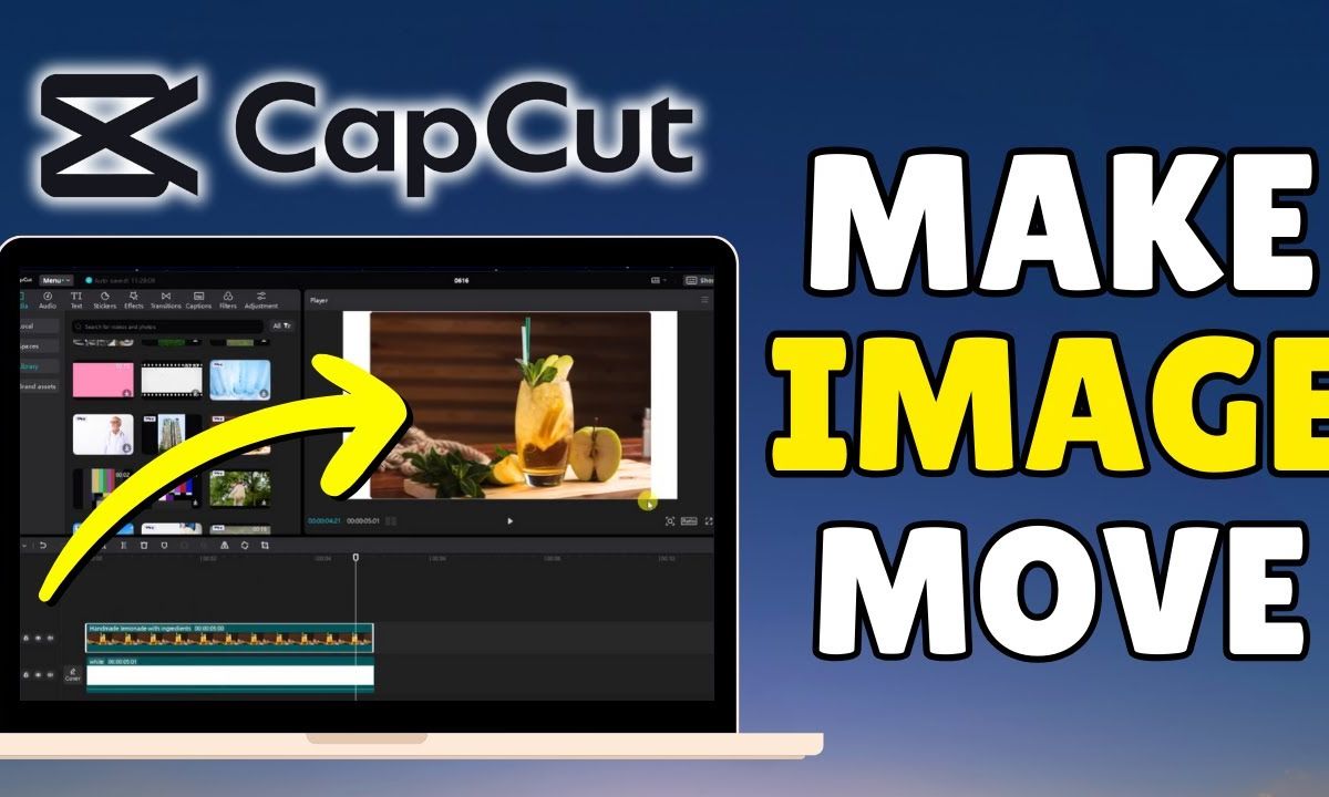 cách làm ảnh đi chuyển trong video capcut - reference image