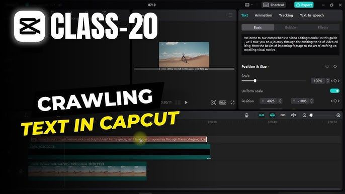 cách làm chữ chạy trên capcut - reference image