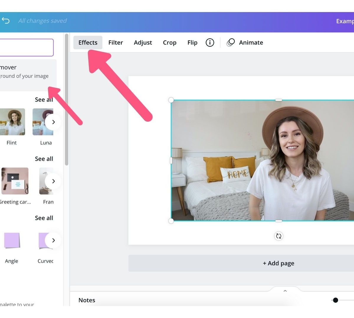 cách tách nền trong canva - reference image