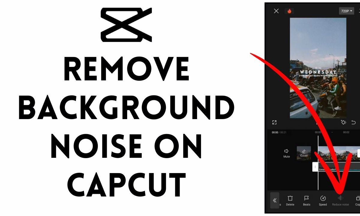 cách lọc tạp âm trong video bằng capcut - reference image