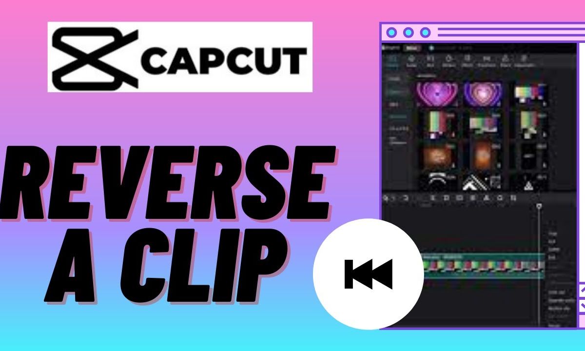cách lật ngược video trên capcut - reference image