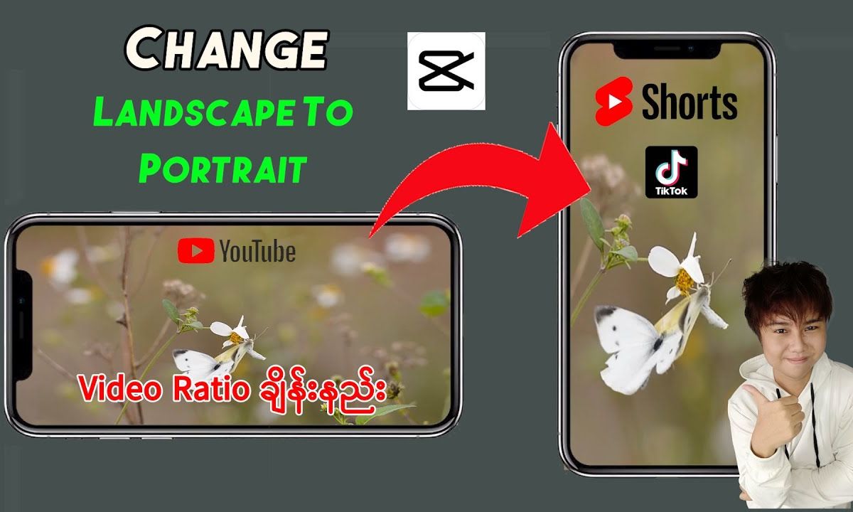 cách xoay video ngang thành dọc trên capcut - reference image