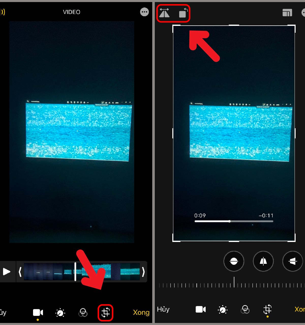 cách xoay video ngang thành dọc trên capcut - reference image