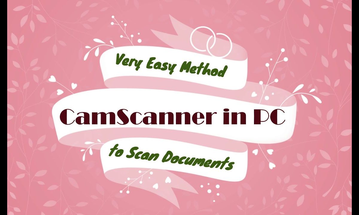 cách sử dụng camscanner trên máy tính - reference image