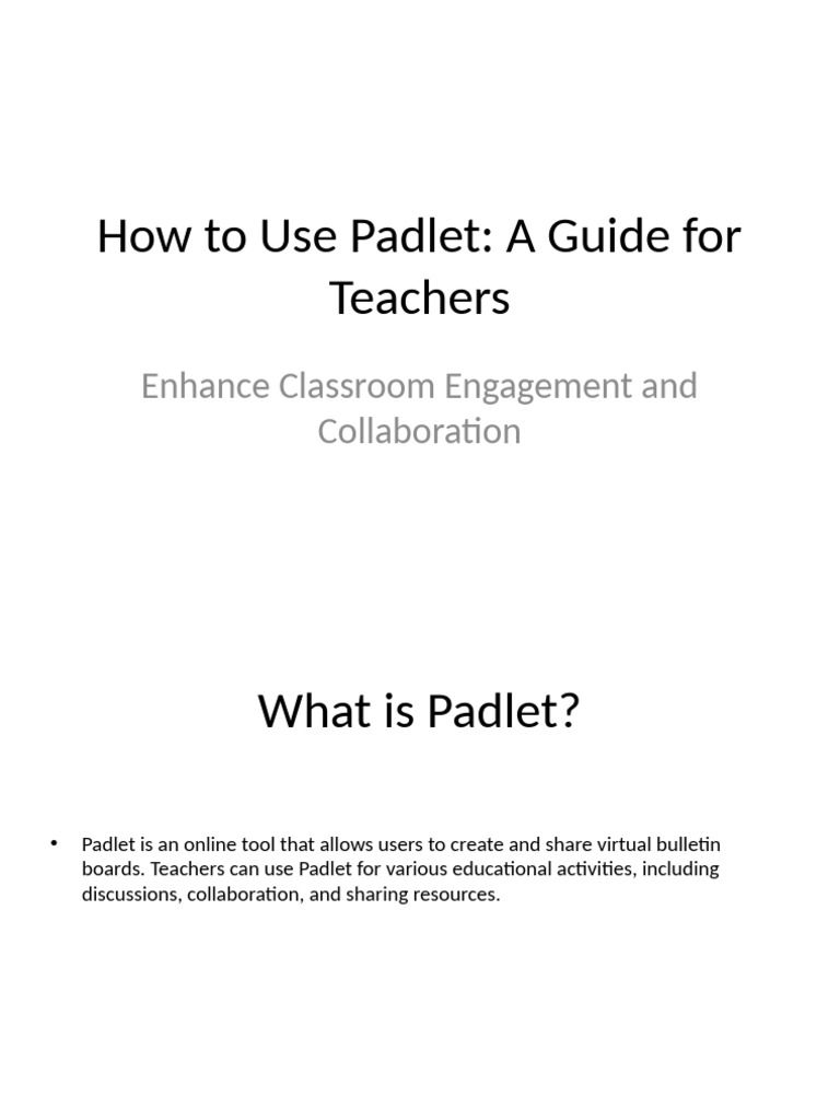 cách sử dụng padlet cho giáo viên - reference image