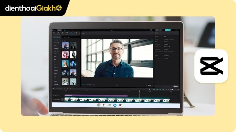 xóa chữ trên video bằng capcut pc - reference image