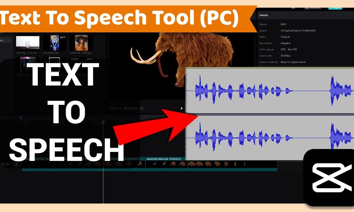 tạo giọng đọc trên capcut pc - reference image