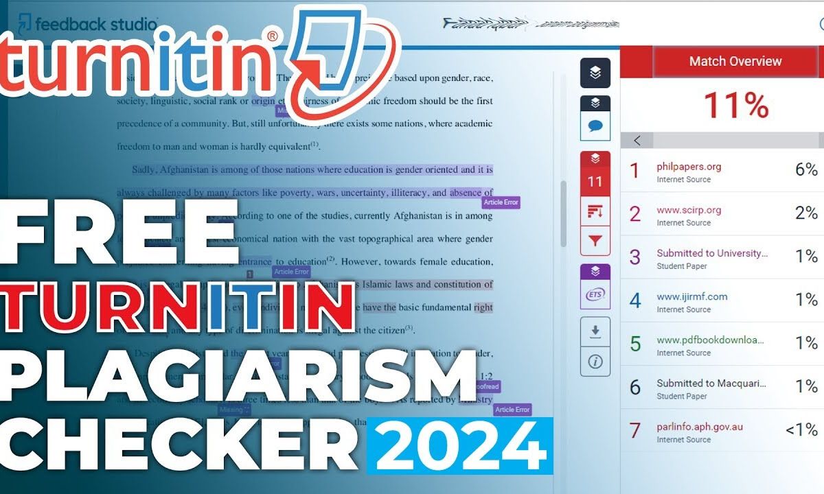 phần mềm đạo văn turnitin - reference image